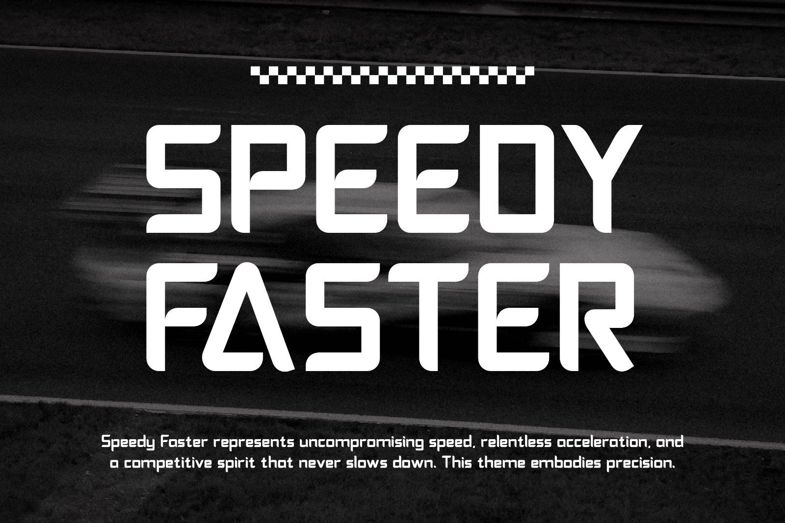 Thefrox - Sport Racing Display Font — image 2