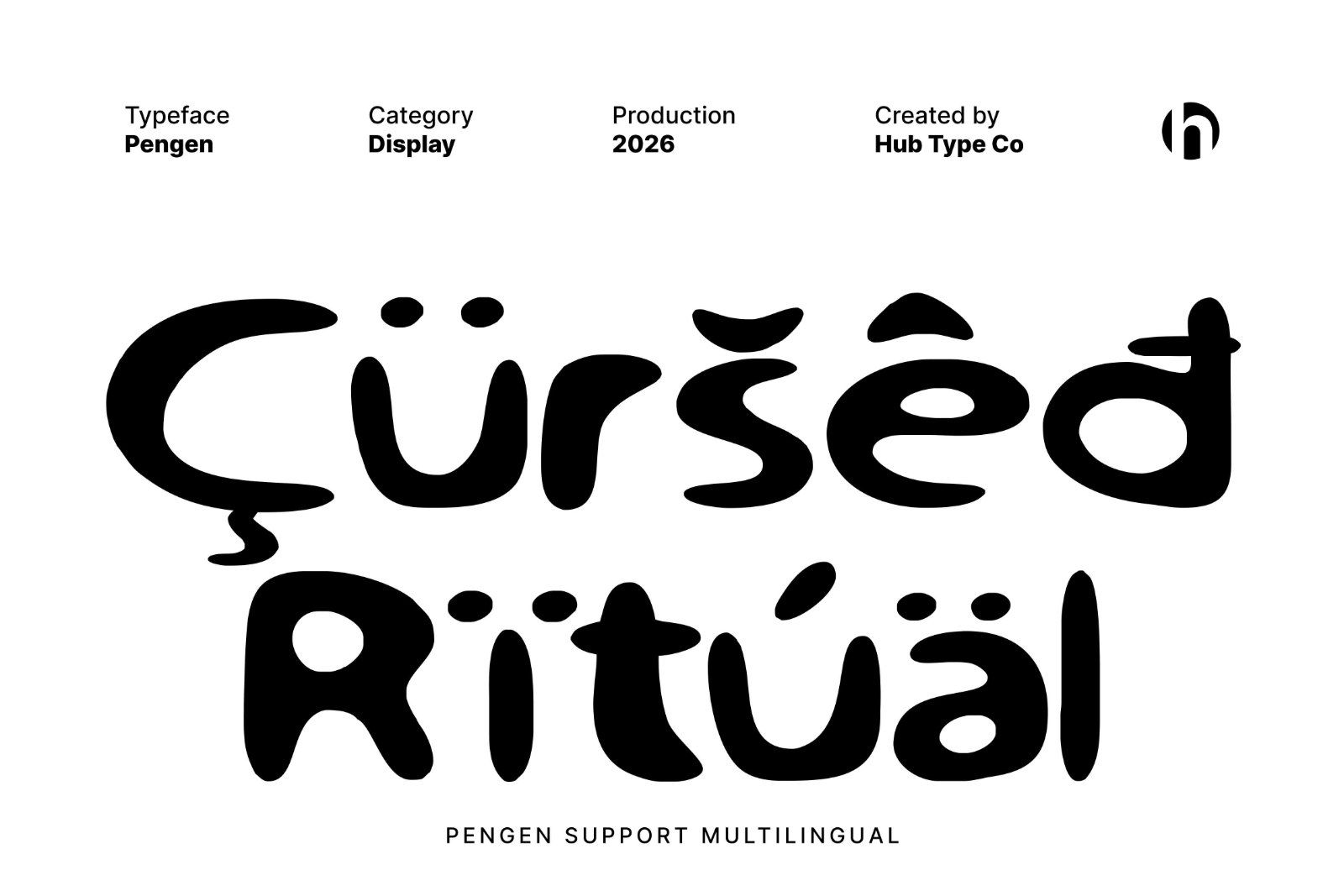 Pengen – Handdrawn Display Typeface — image 8