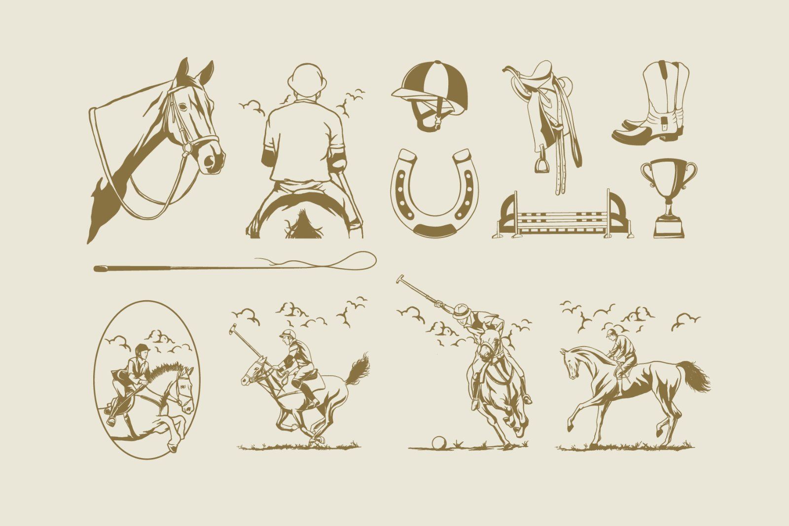 Equestrian Graphic — image 2