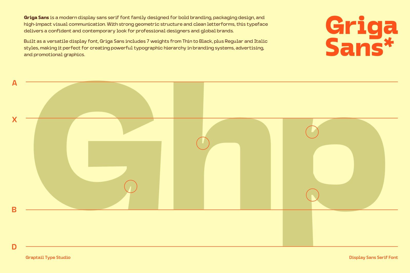 Griga Sans - Font Family — image 2