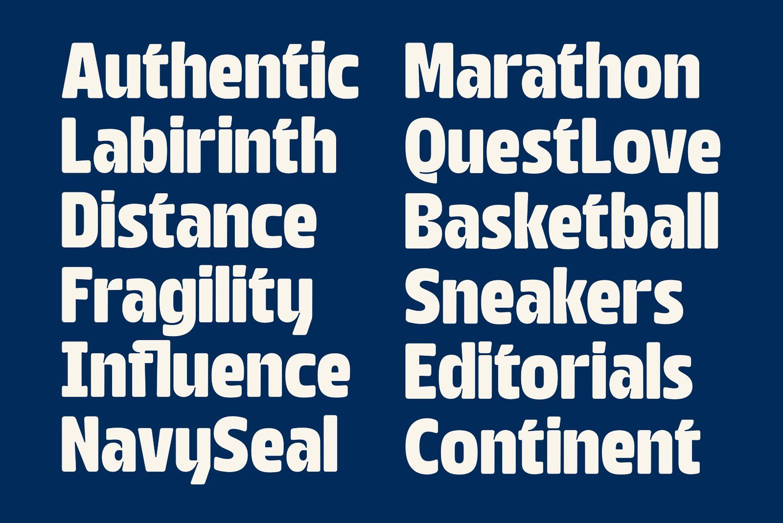 Quarty - Rounded Inktrap Font — image 5