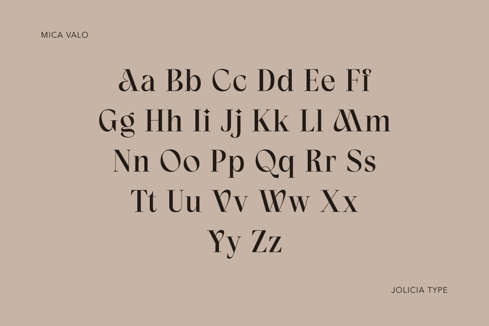 Mica Valo | Elegant Serif Font — image 2