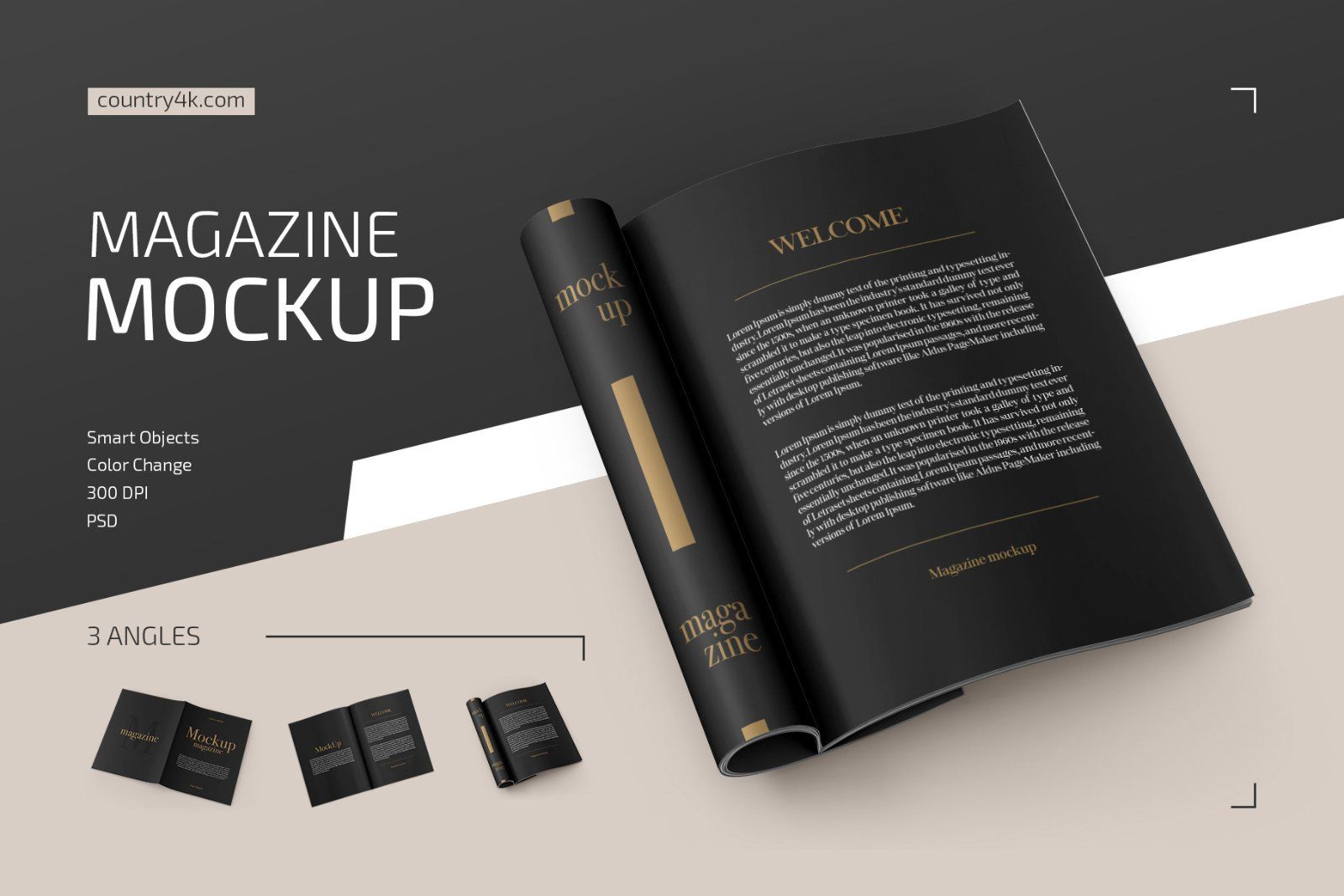 Magazine Mockup Set — image 1
