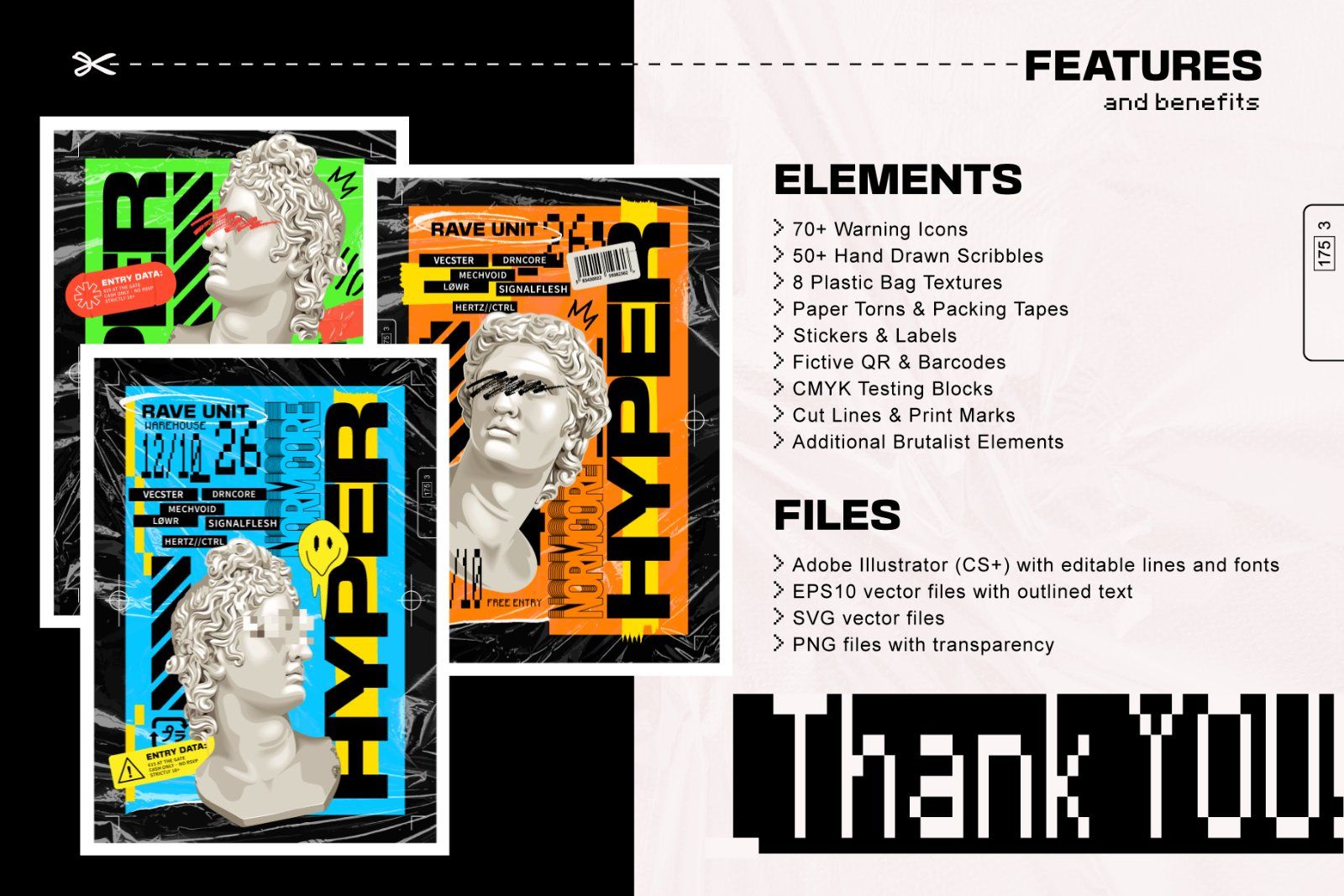 Utilitarian Graphic Elements Pack