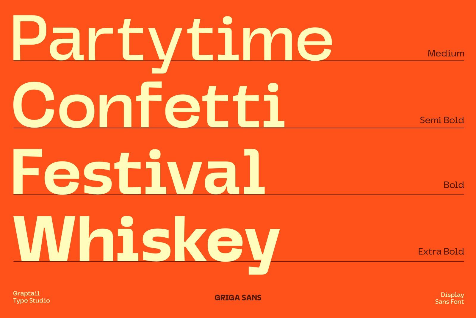Griga Sans - Font Family — image 13