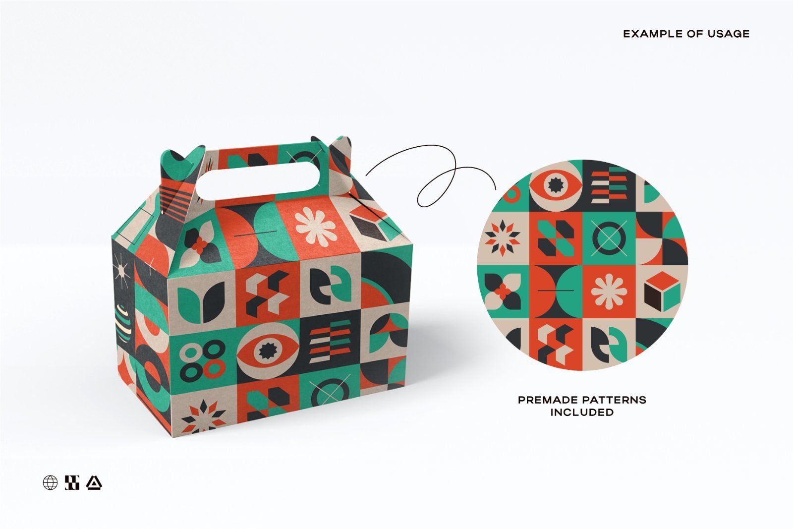 275 Modern Geometric Vector Elements