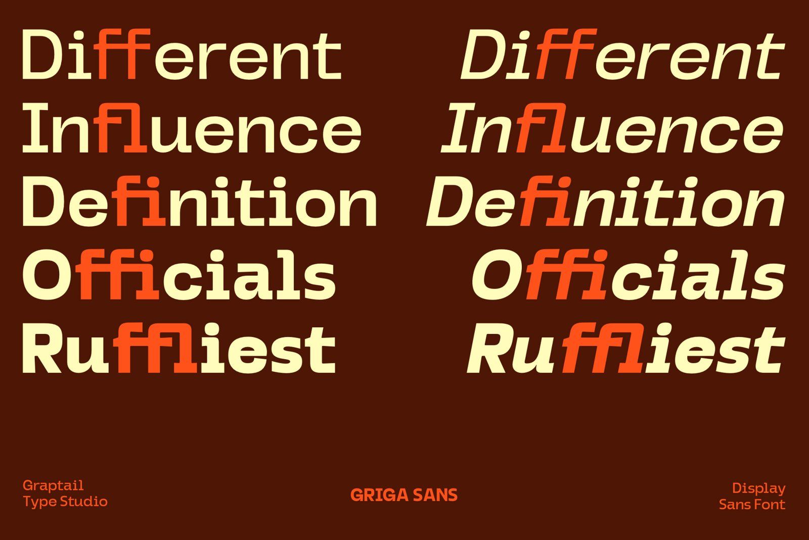 Griga Sans - Font Family — image 16