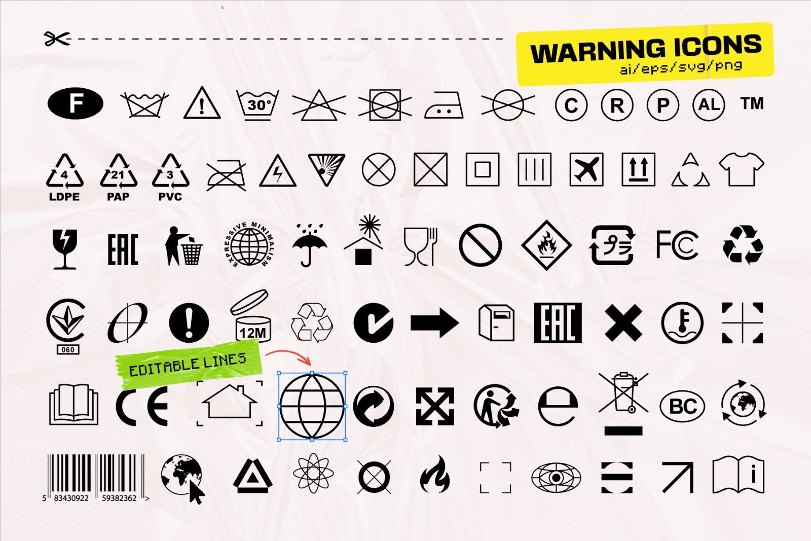 Utilitarian Graphic Elements Pack