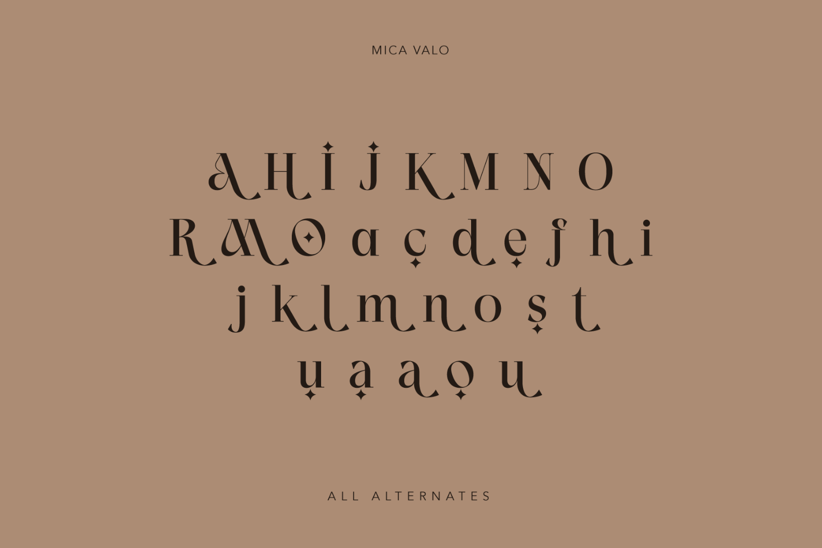 Mica Valo | Elegant Serif Font — image 3