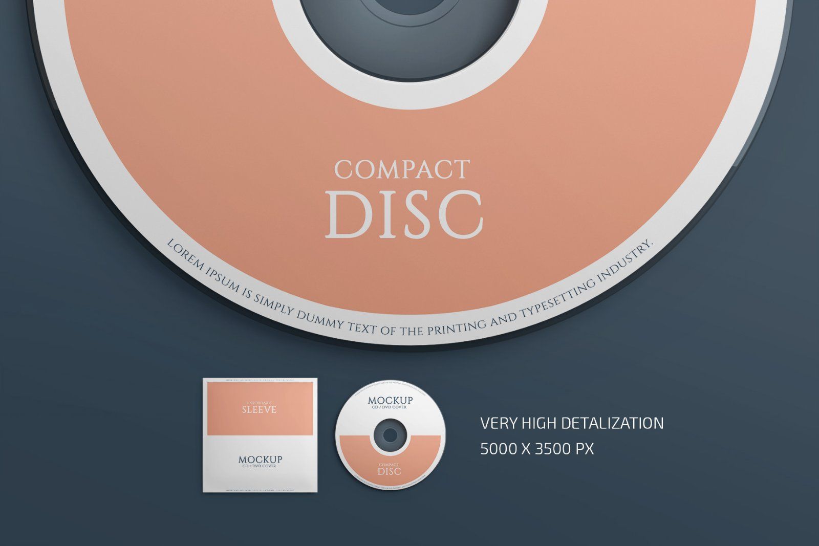 CD Cover Mockup Set — image 3