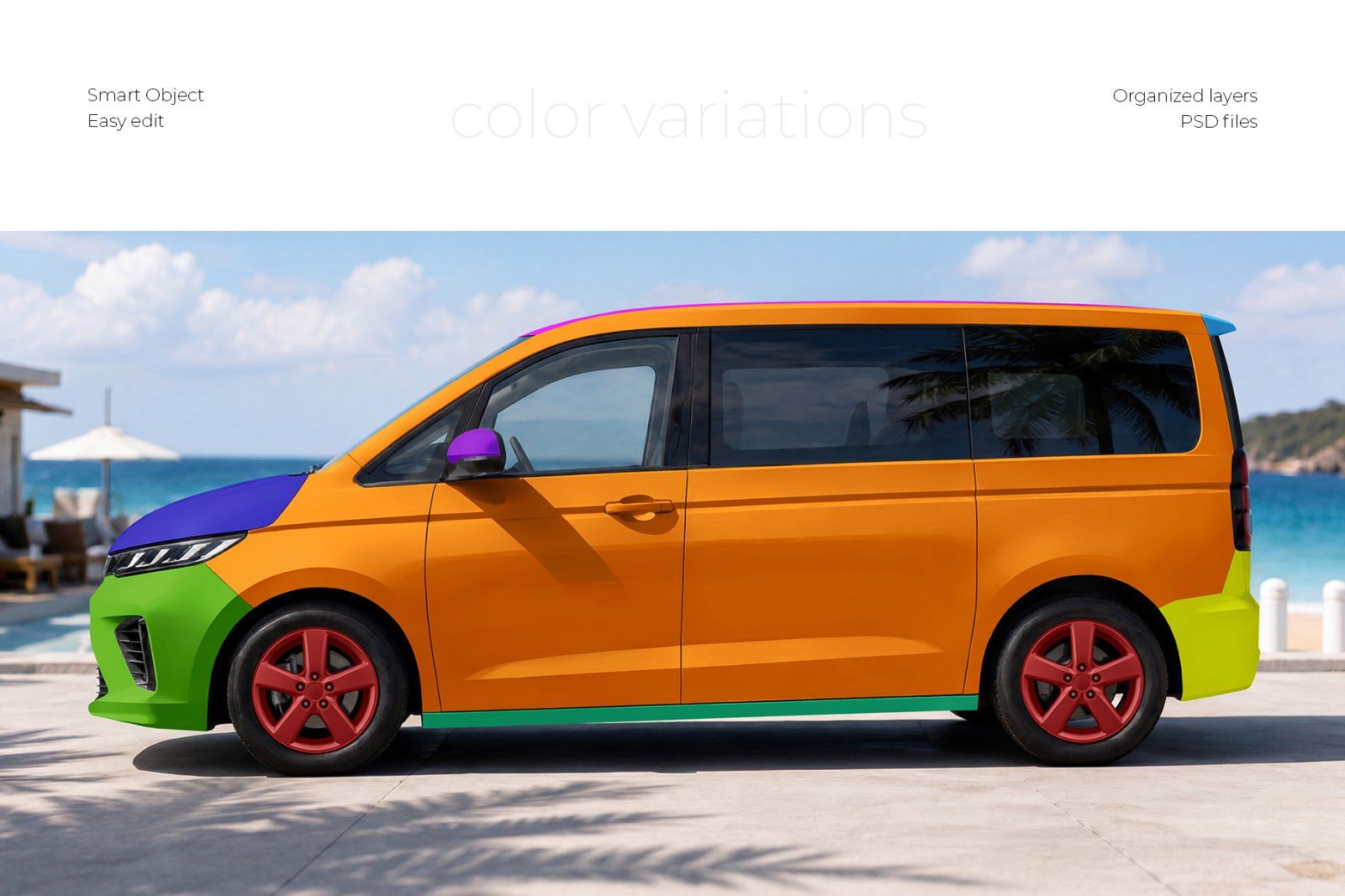 Van Mockup Set