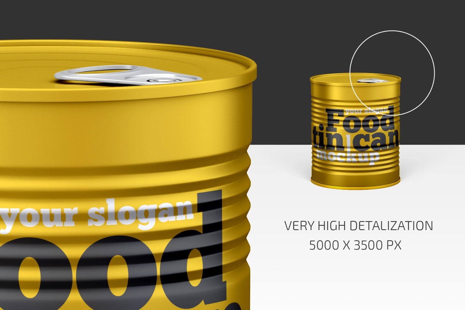 Food Tin Can Mockup — image 3