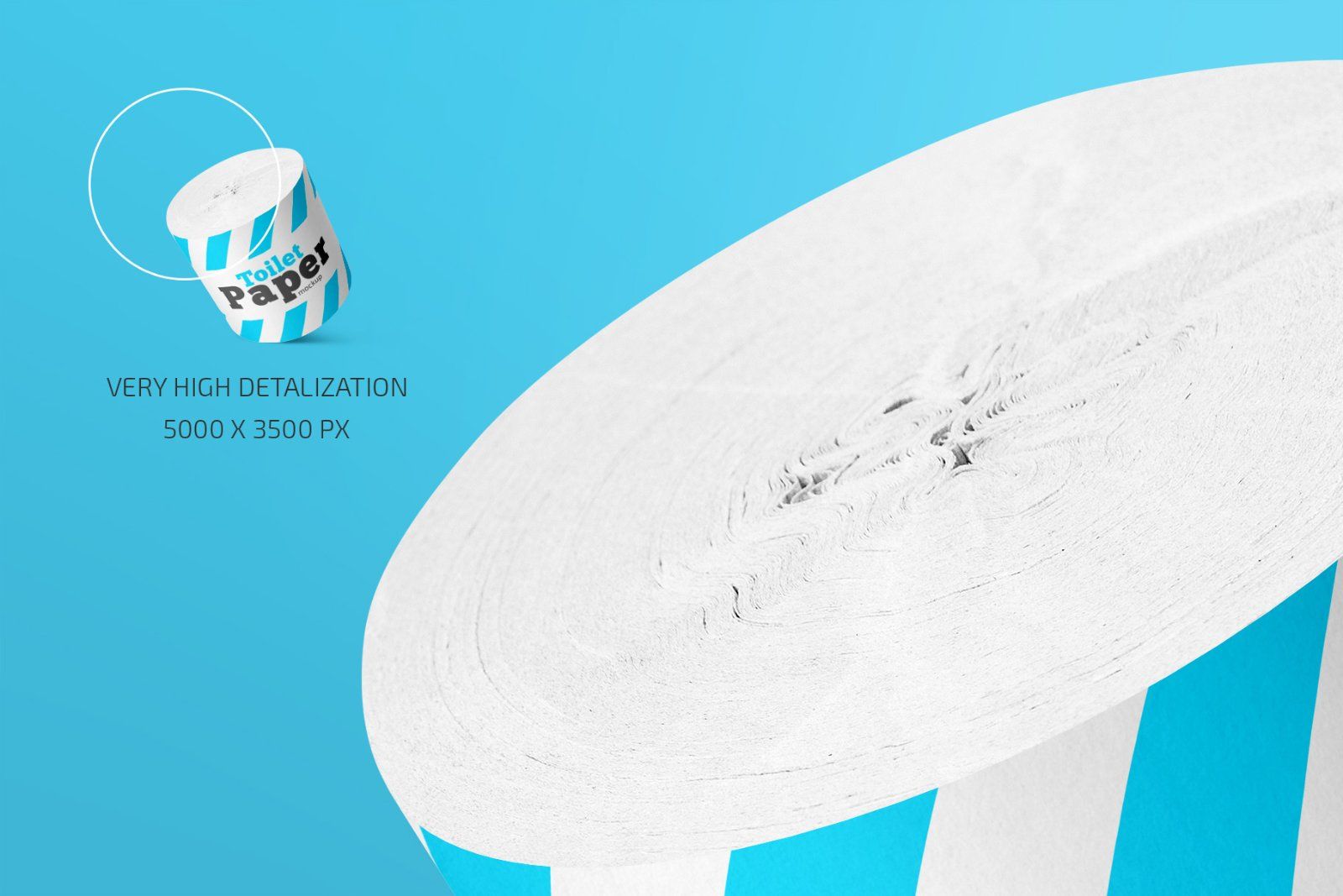 Toilet Paper Roll Mockup Set — image 3