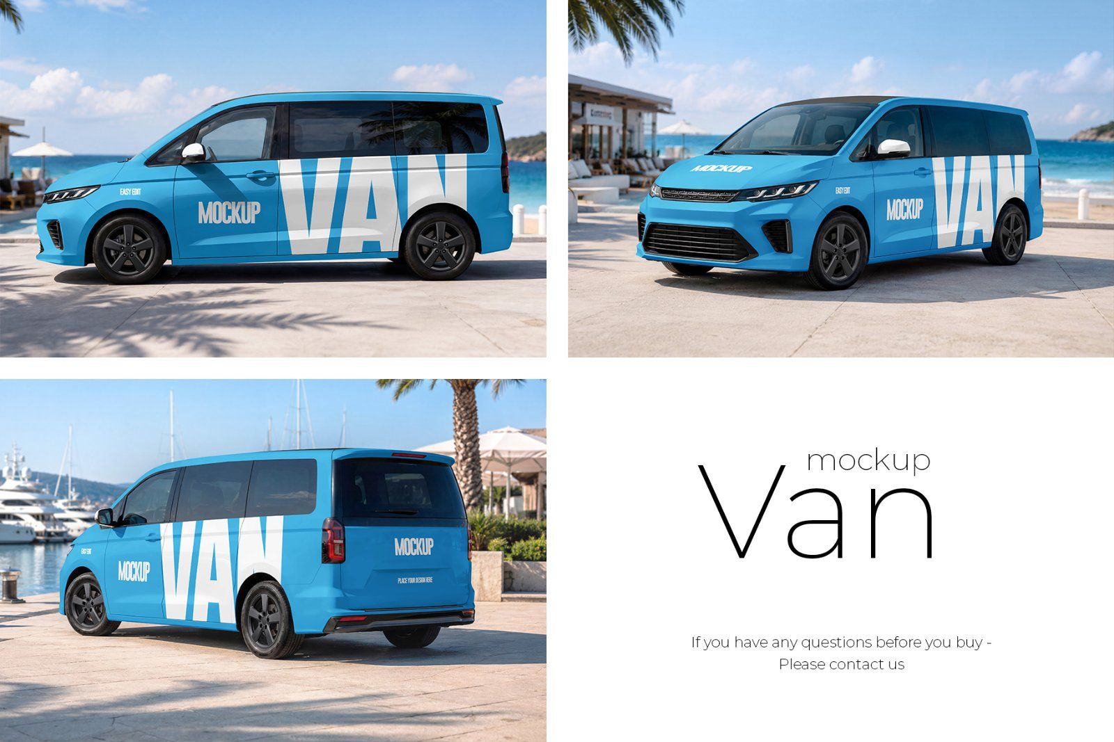 Van Mockup Set