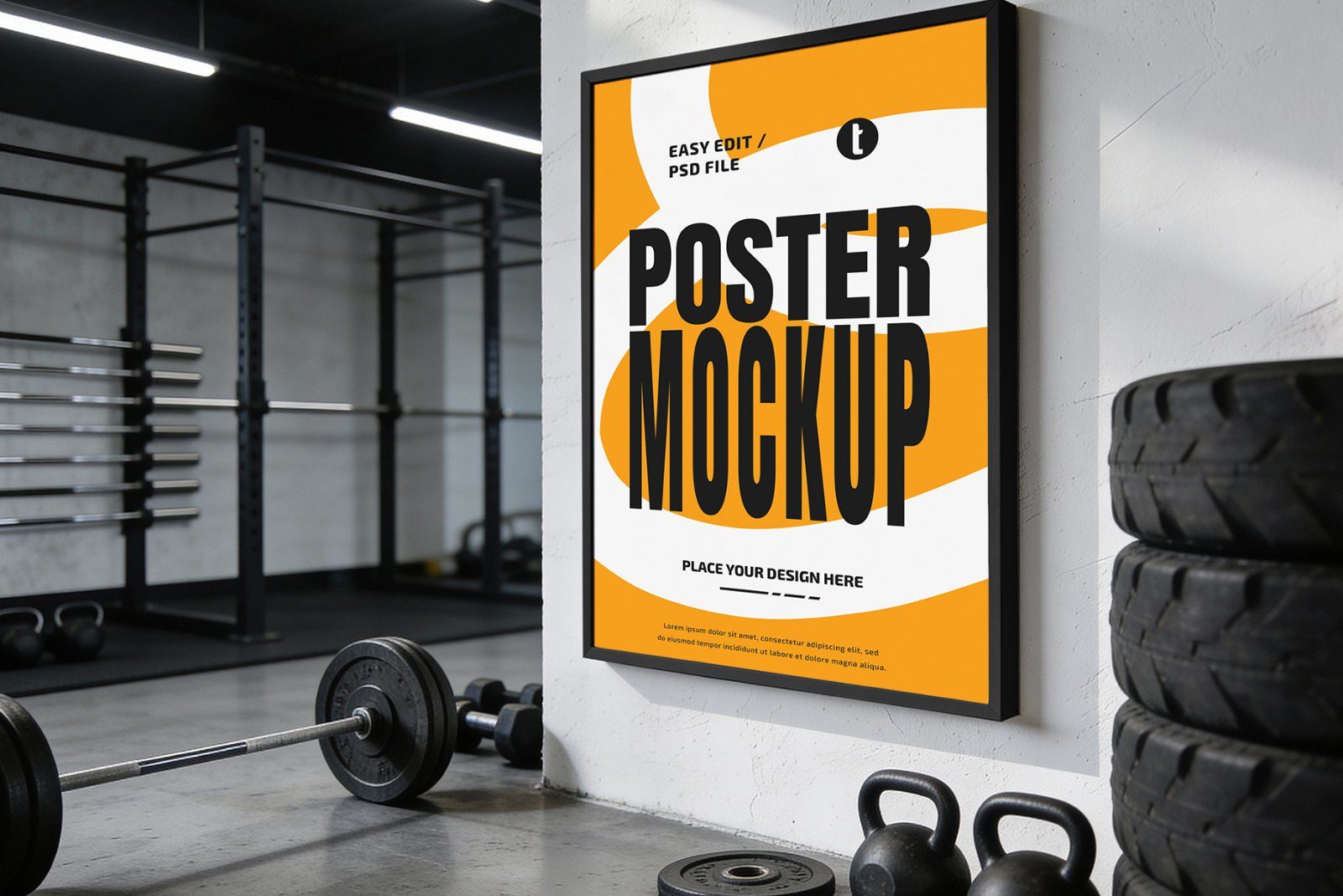 Gym Mockup Bundle