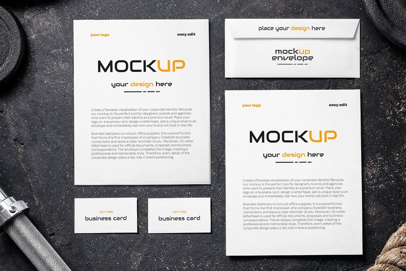 Gym Mockup Bundle