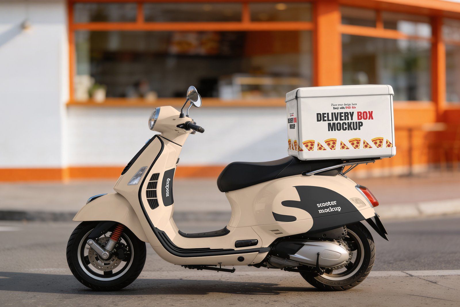 Pizza Shop Mockup Bundle