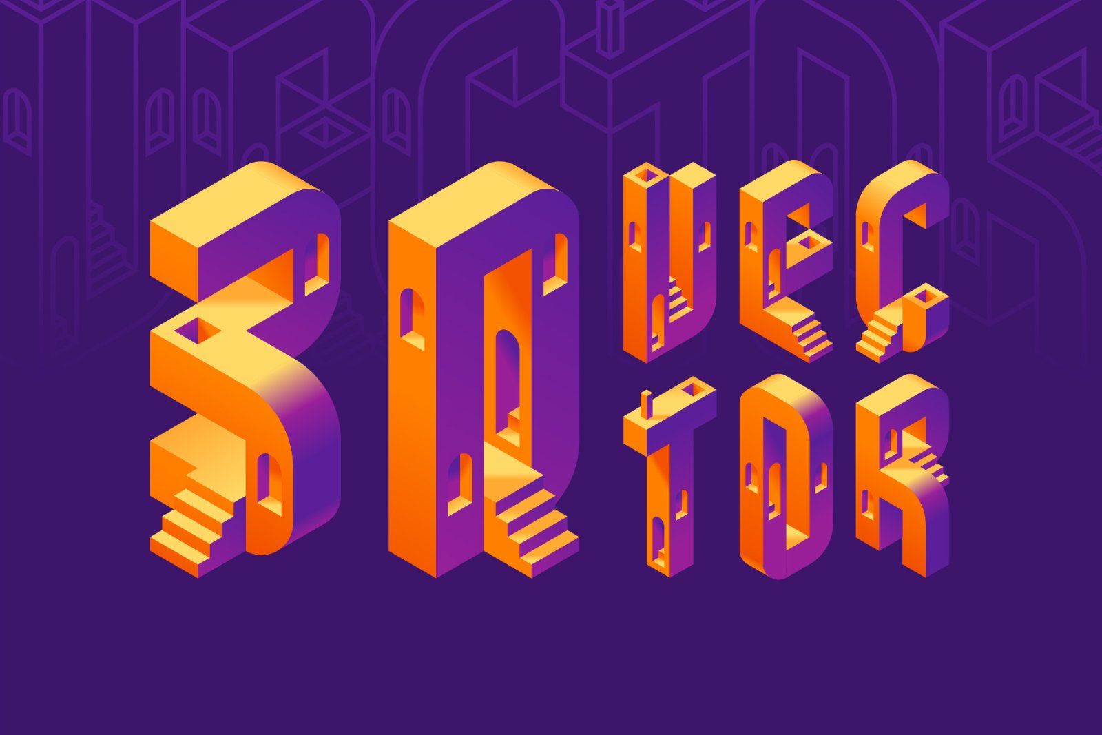 Projecty - Color Vector Font — image 5