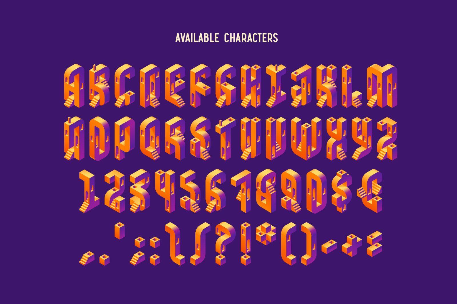 Projecty - Color Vector Font — image 6