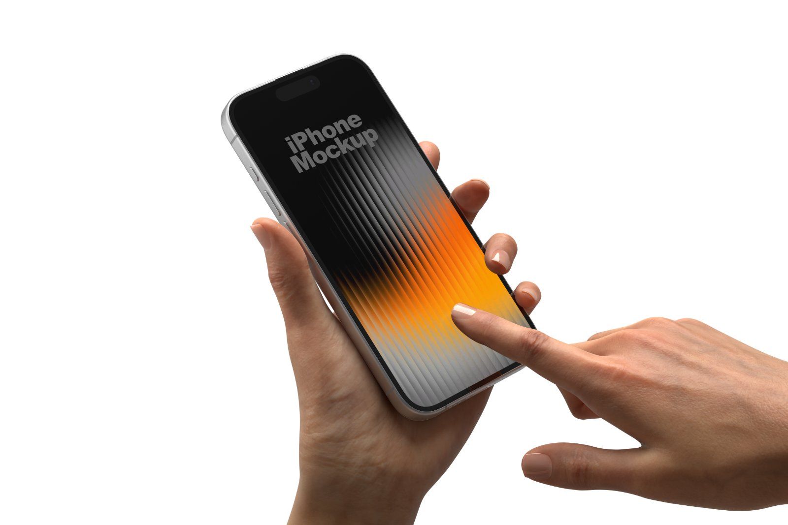 iPhone 17 Pro Max Holding Hand Mockup — image 3