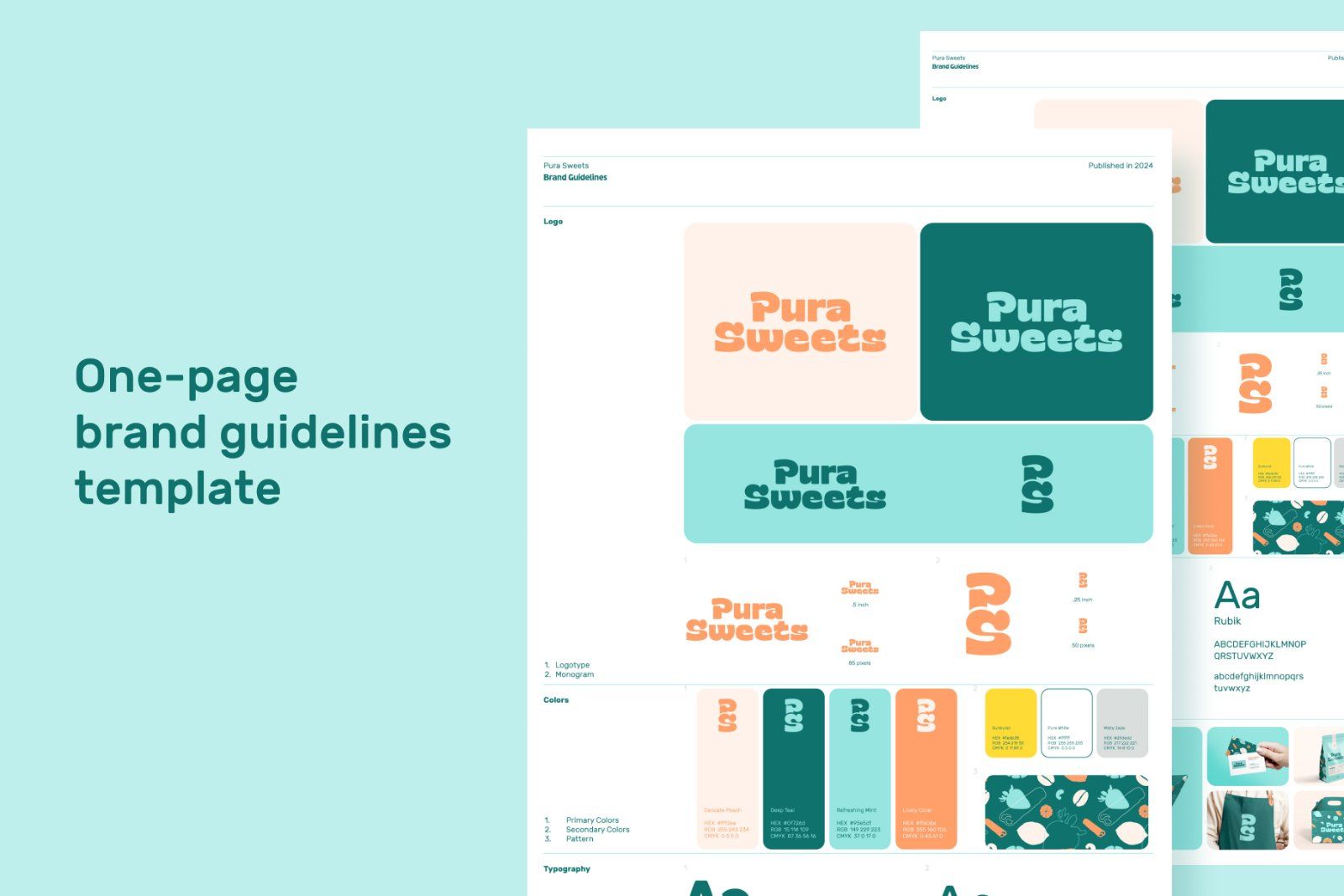 Pura Brand Guidelines Template — image 7