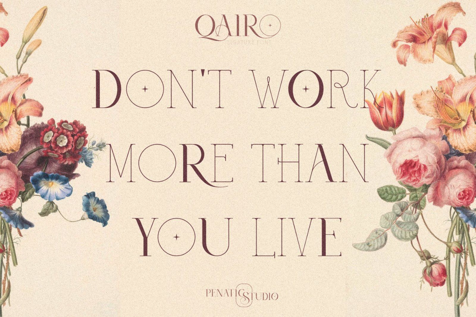 QAIRO _ Ligature Fonts — image 6