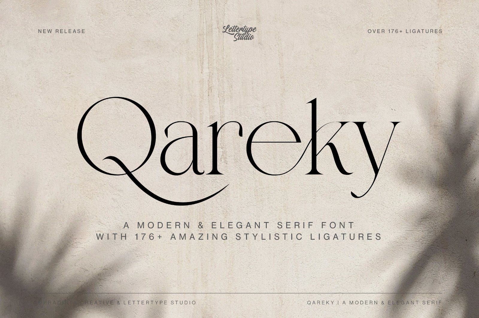 Qareky a Modern & Elegant Serif — image 1