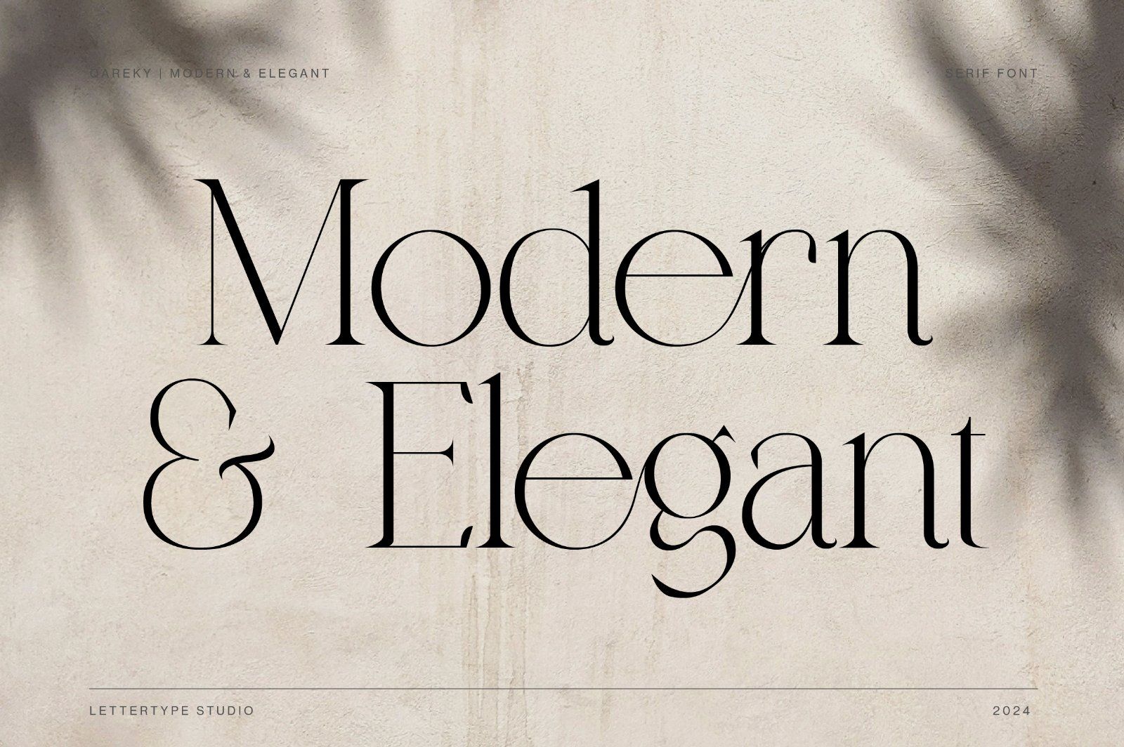 Qareky a Modern & Elegant Serif — image 2