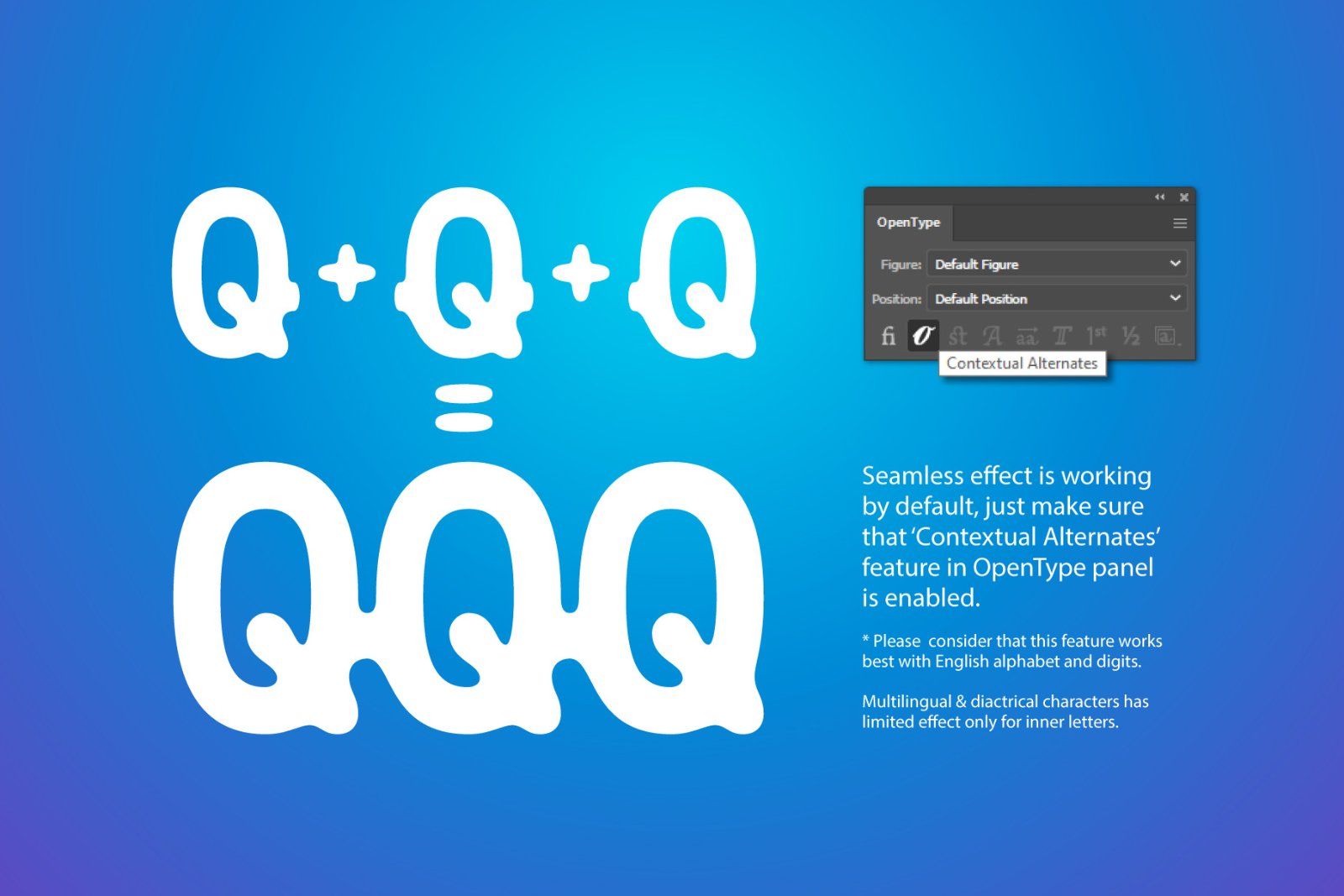 Qimzy - smooth sticky font — image 4
