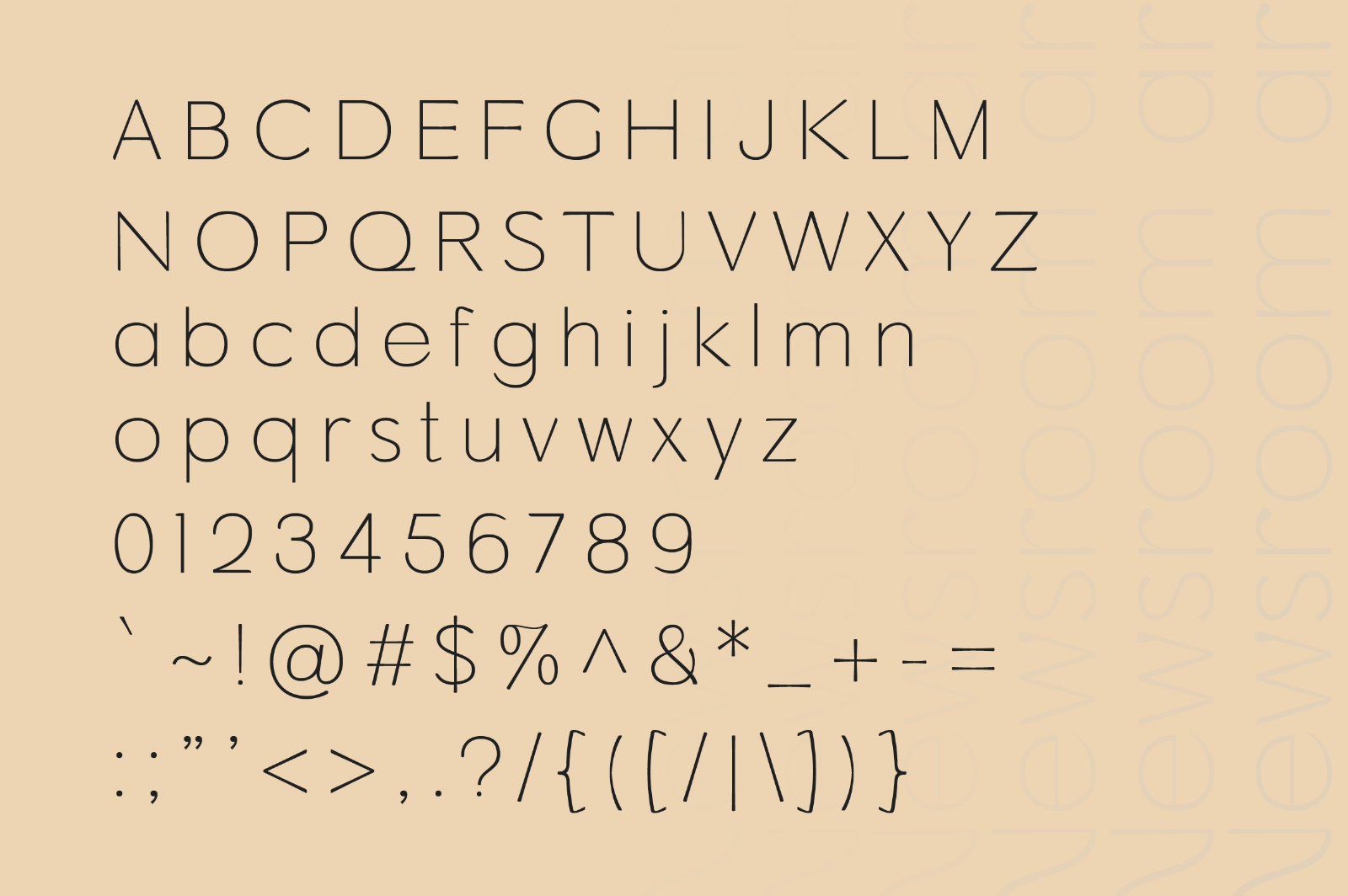 Qonseat is Geometric Display Sans Serif — image 6