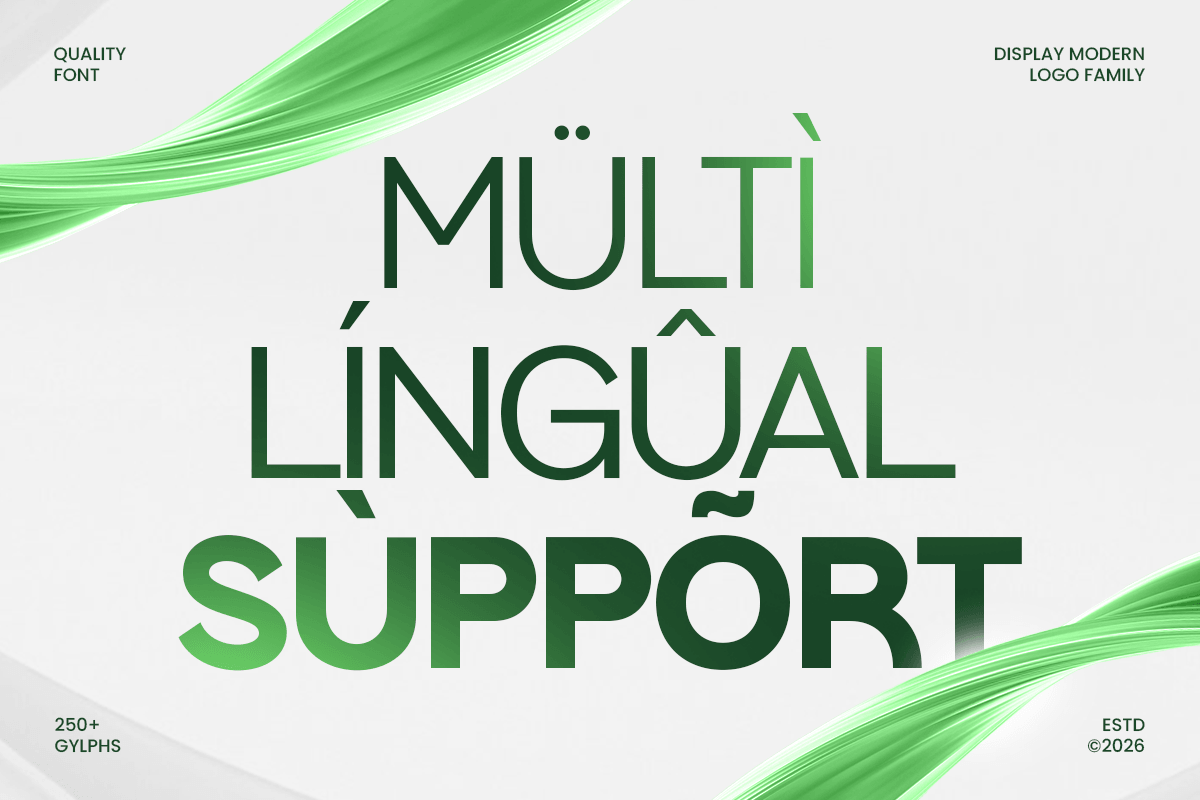 Matrix-Display Modern Logo Font Family — image 12