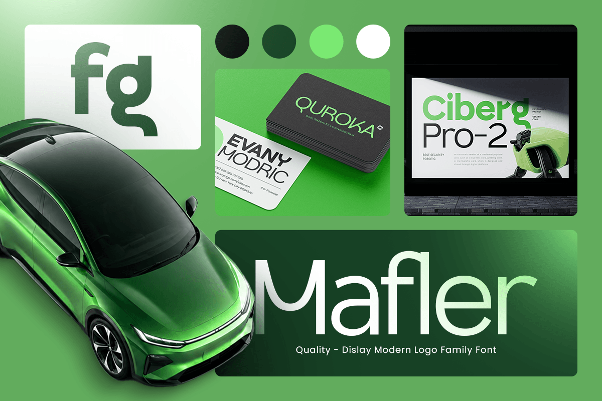 Matrix-Display Modern Logo Font Family — image 2