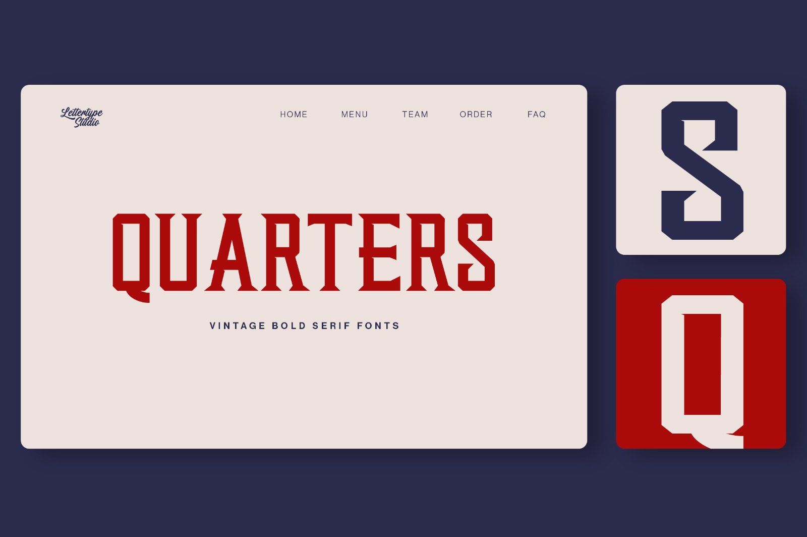 Quarters | Vintage Bold Serif — image 10