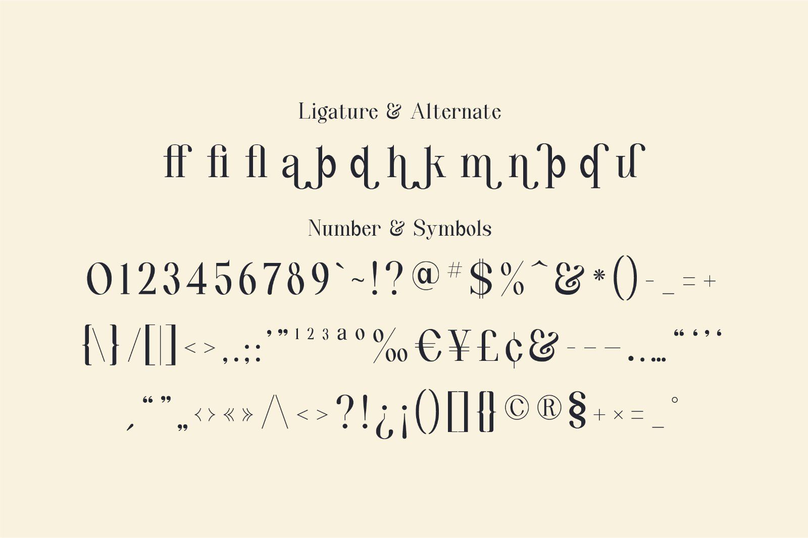 Quinty a Luxury Serif Font Family — image 15