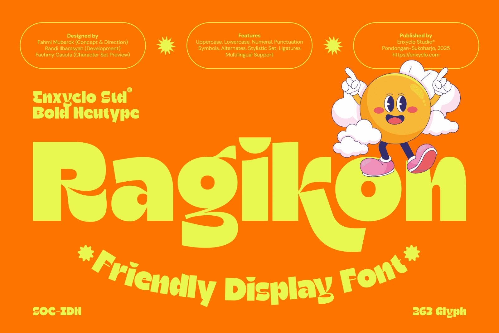 Ragikon - Modern Bold Logo Font