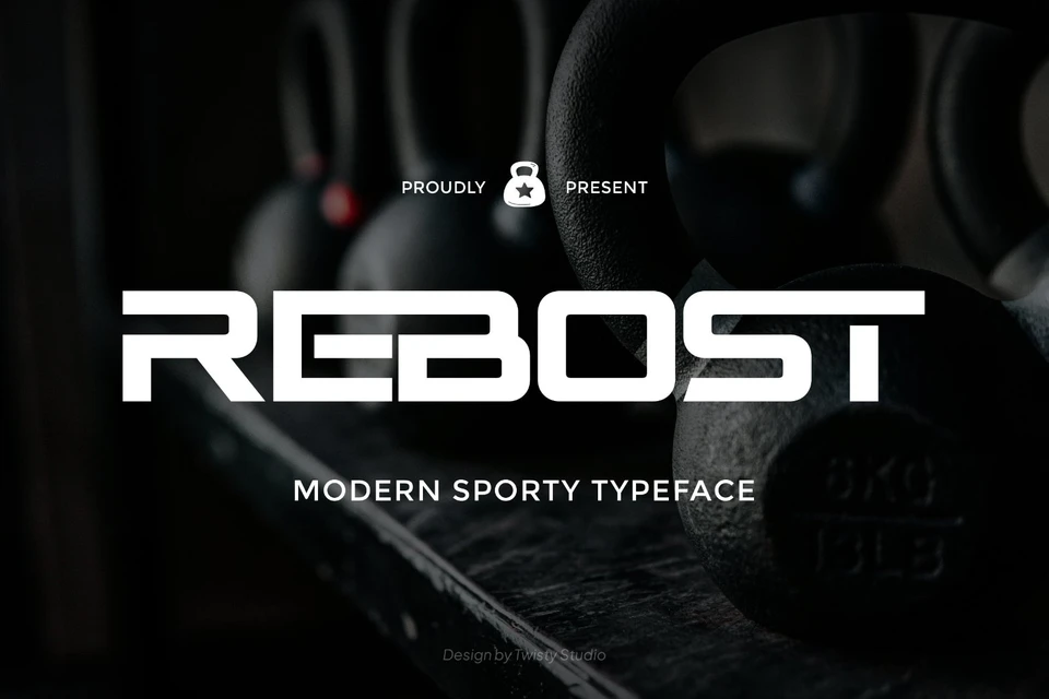 Rebost - Sport Display Font