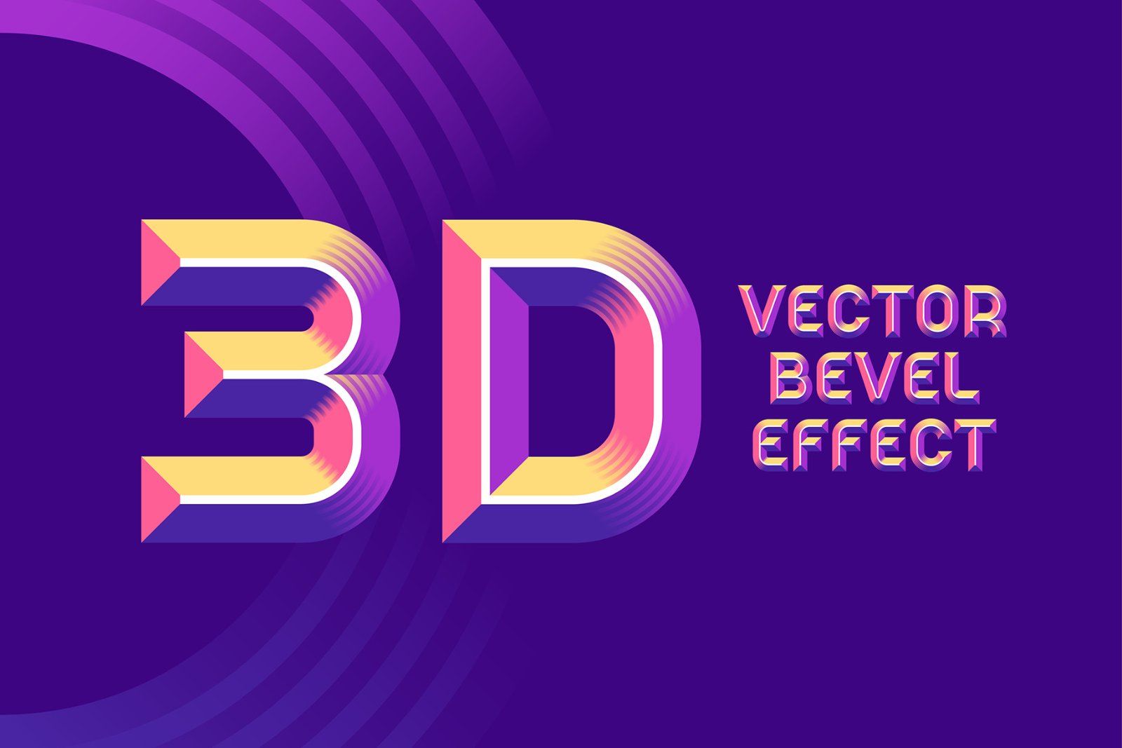 Record Label - Color Vector Font — image 3