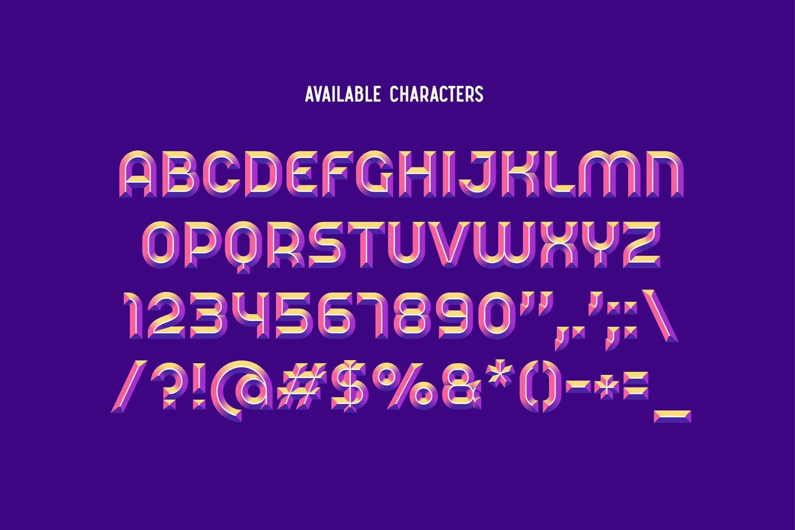 Record Label - Color Vector Font — image 5