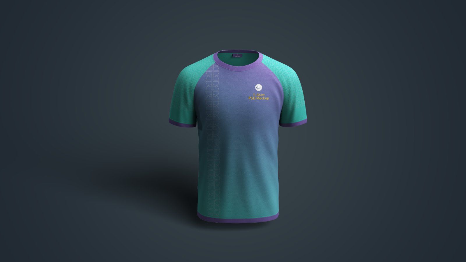 Round Neck T-Shirt Mockup - 5 PSDs