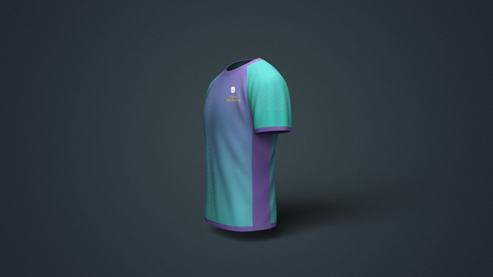 Round Neck T-Shirt Mockup - 5 PSDs