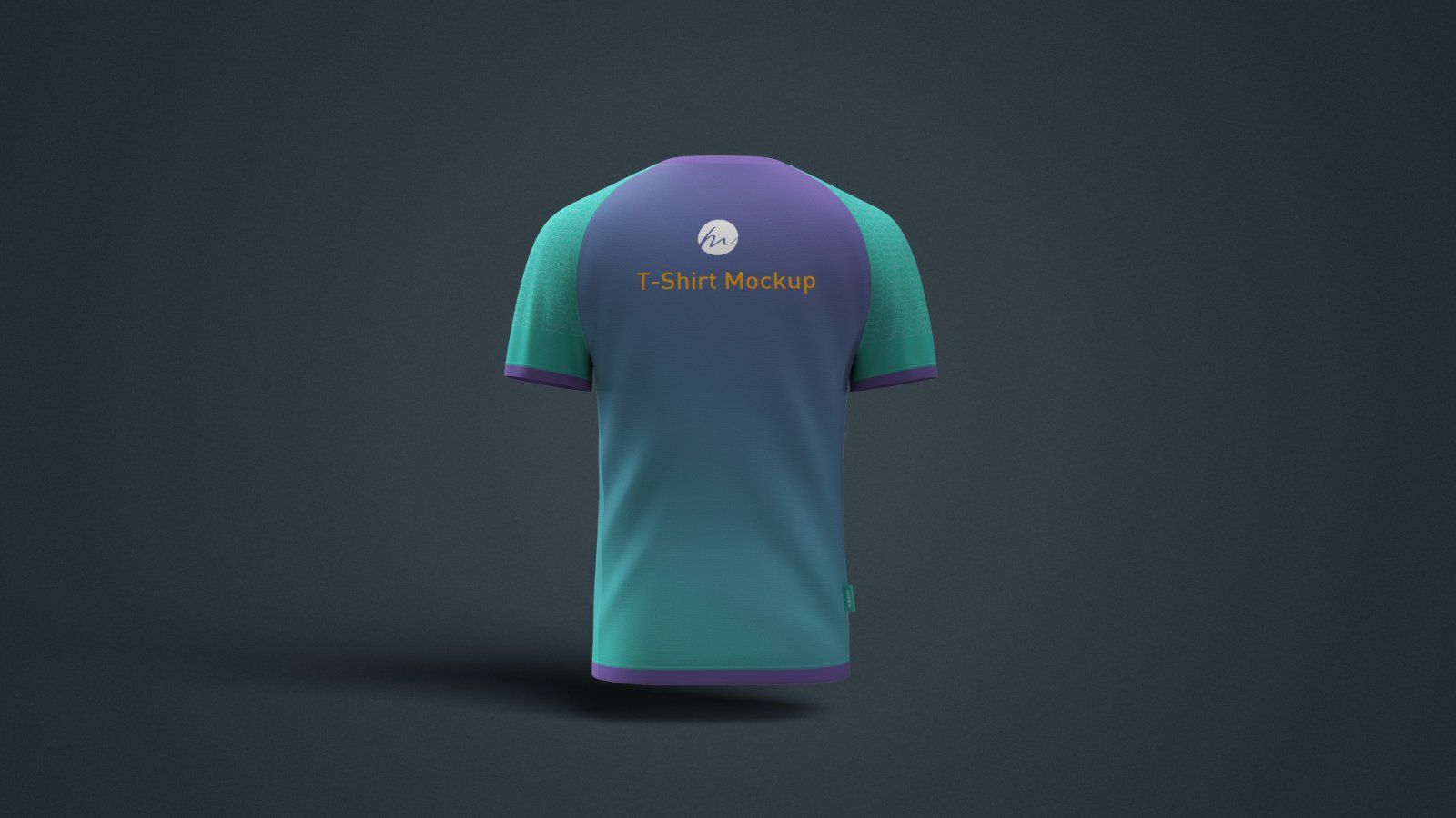 Round Neck T-Shirt Mockup - 5 PSDs