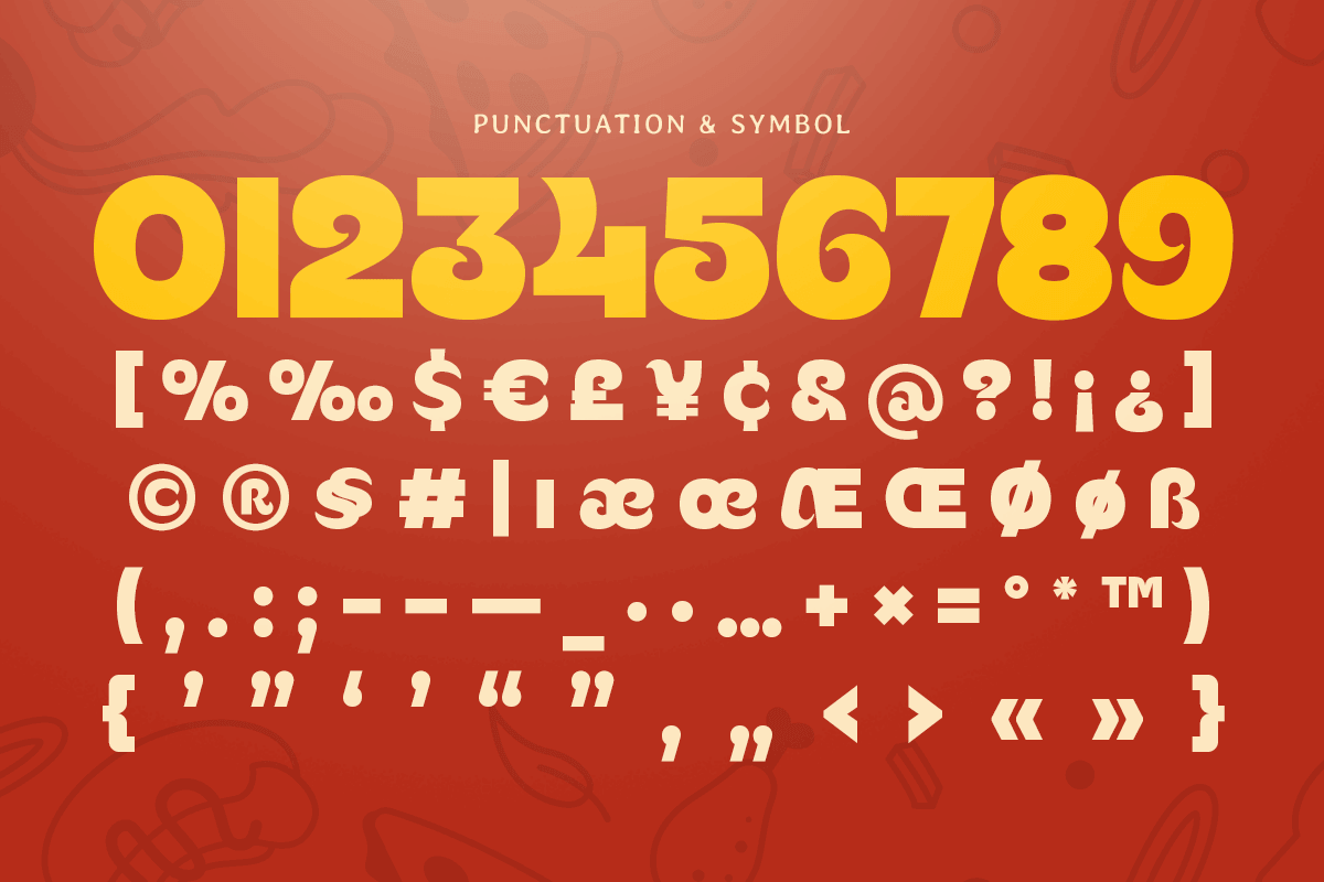 Roca-Display Chunky Font — image 11