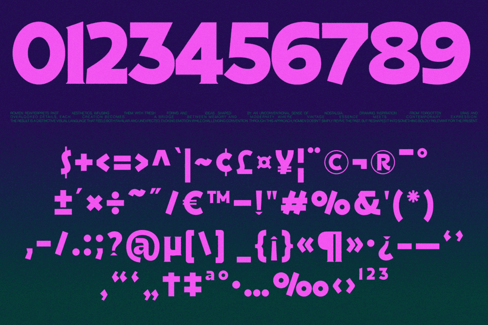 ROMIEN — Modern Classic Display Font