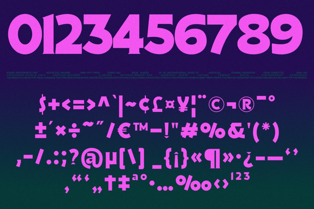 ROMIEN — Modern Classic Display Font — image 14