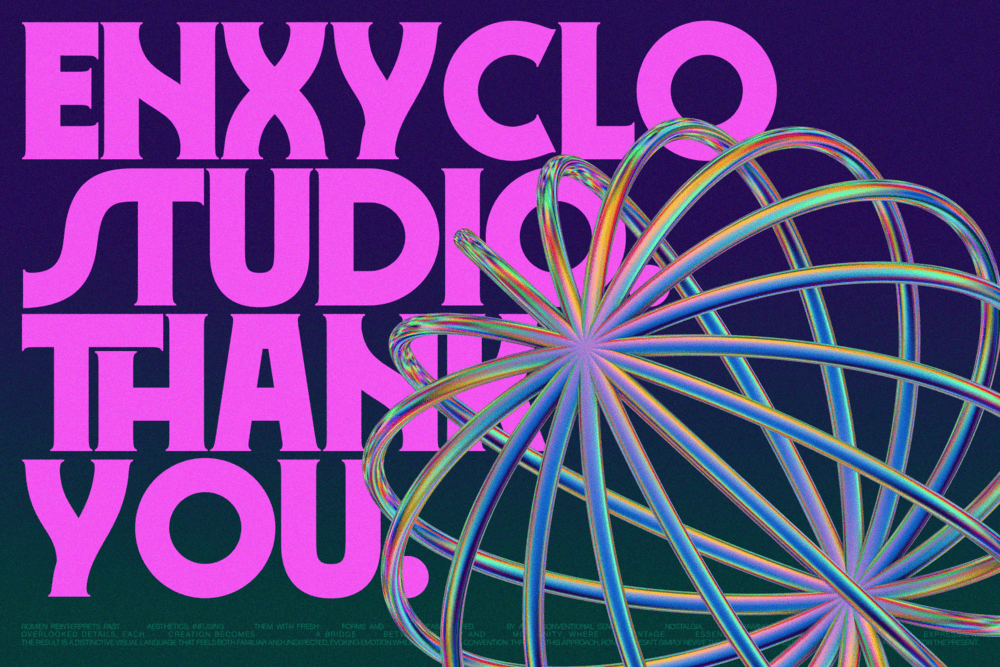 ROMIEN — Modern Classic Display Font