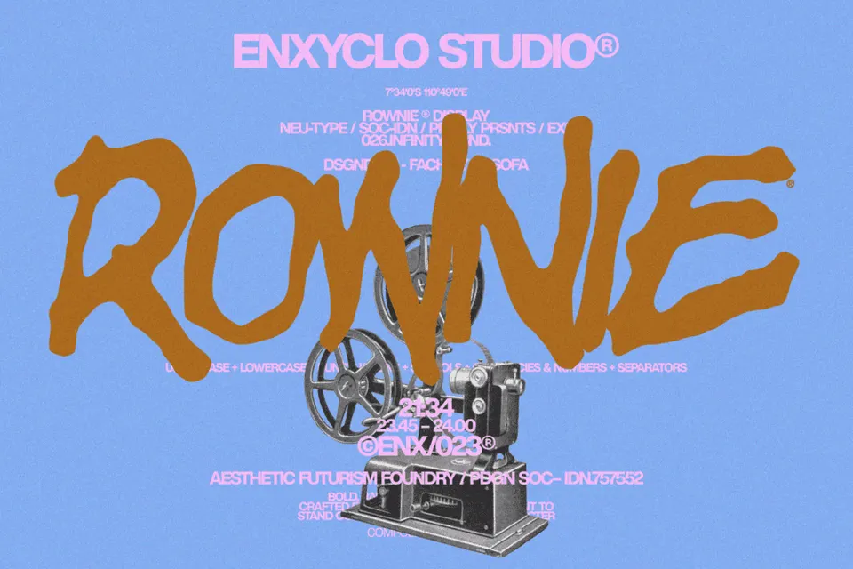 ROWNIE  — Modern Branding Font