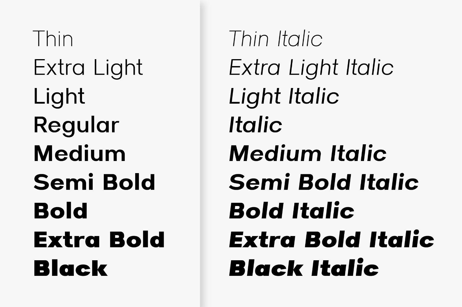 Raela a Geometric Sans Serif Family — image 2