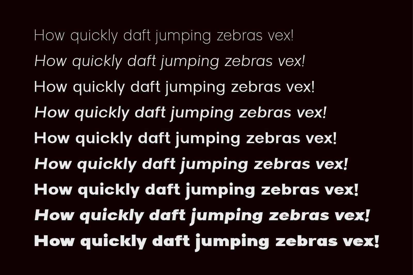 Raela a Geometric Sans Serif Family — image 3