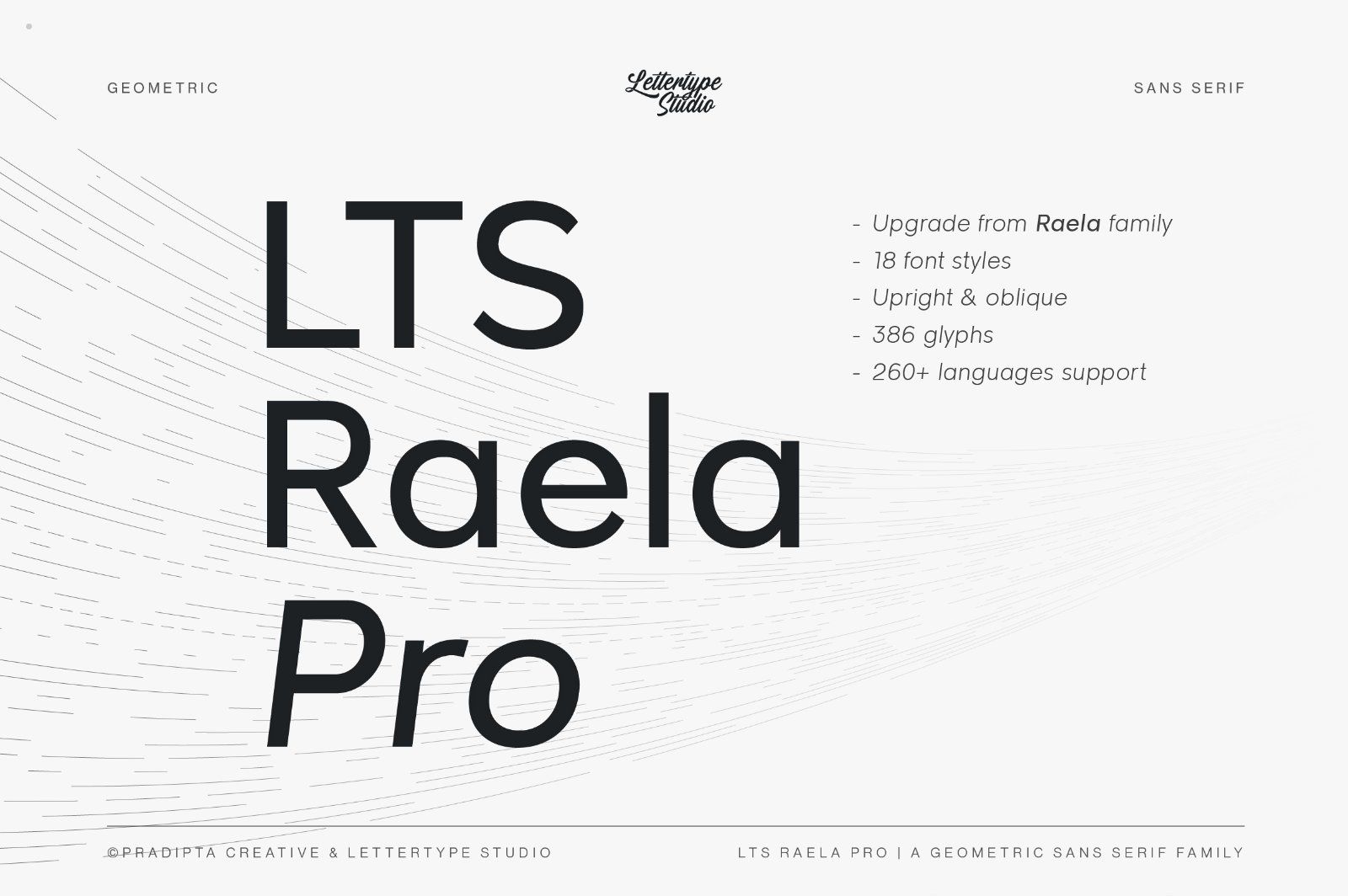 Raela Pro a Geometric Sans Serif Family — image 1