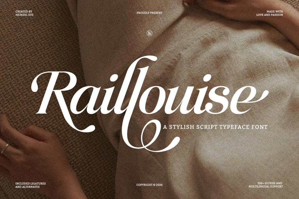 Raillouise Stylish Script Font